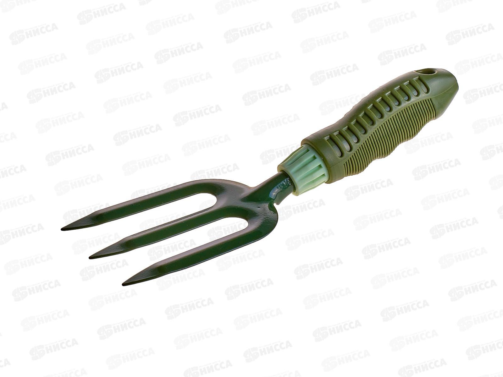 Вилка садовая, пластиковая ручка, 33 см, AL-2835-3 *100