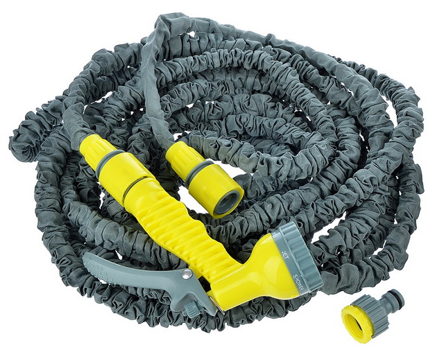 Шланг поливочный растягивающийся 22м ткан оплетка с пистолетом 1/2 168-005 г