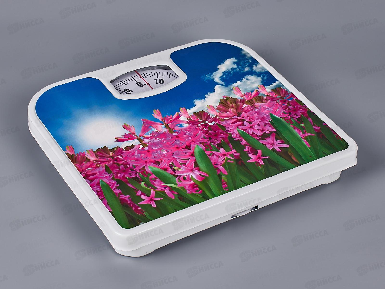 Весы напольные SA-5000-7 130кг механические Гиацинты