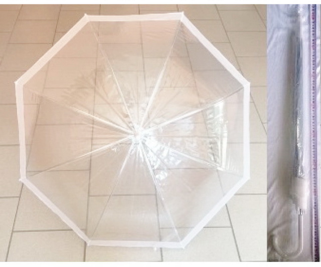 Зонт-трость 96см пластмассовая ручка полимер (044740)  *60 Ж