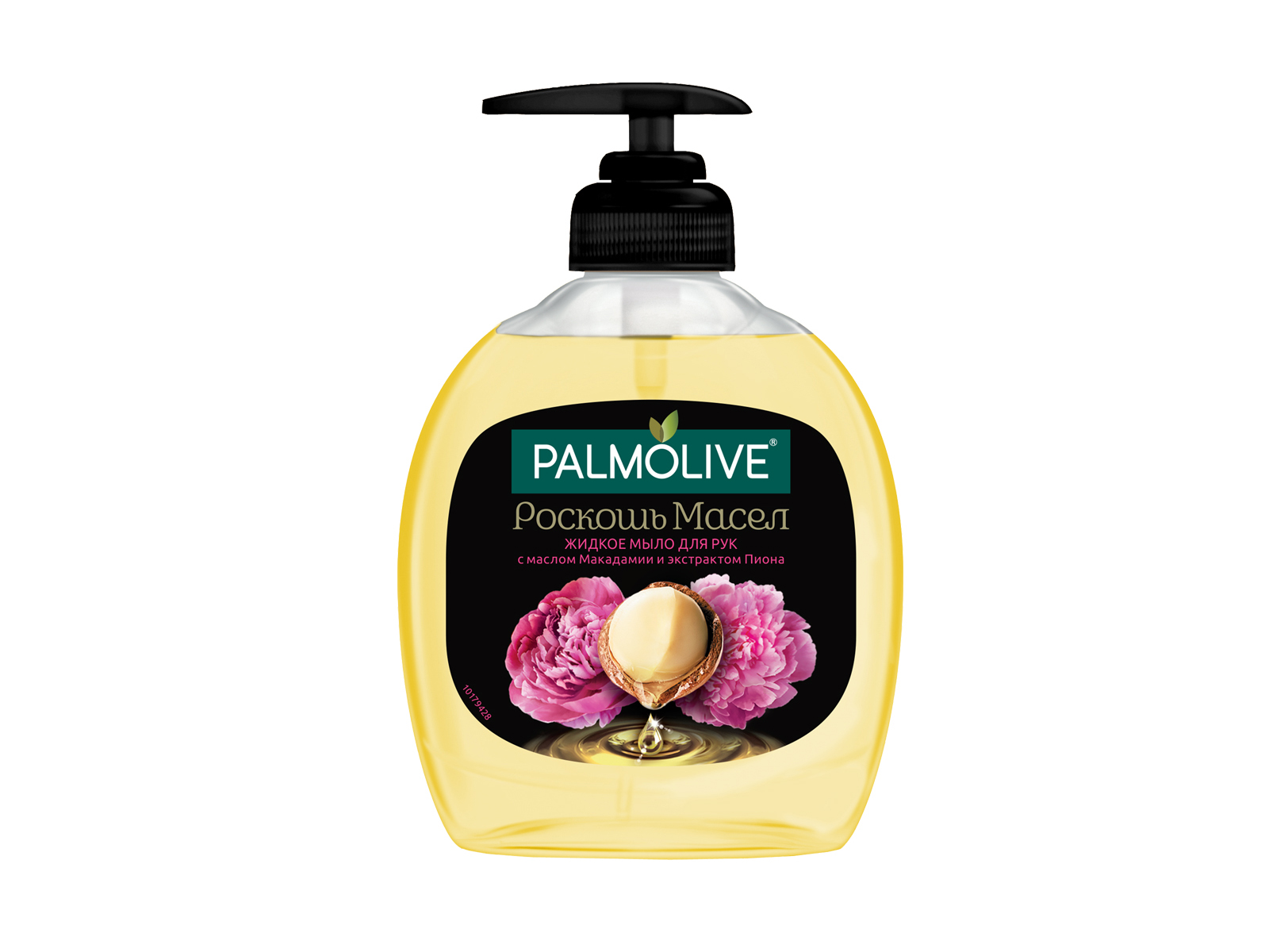 ПАЛМОЛИВ мыло жидкое 300мл Роскошь масел, с маслом Макадамии и экстракт Пиона *12