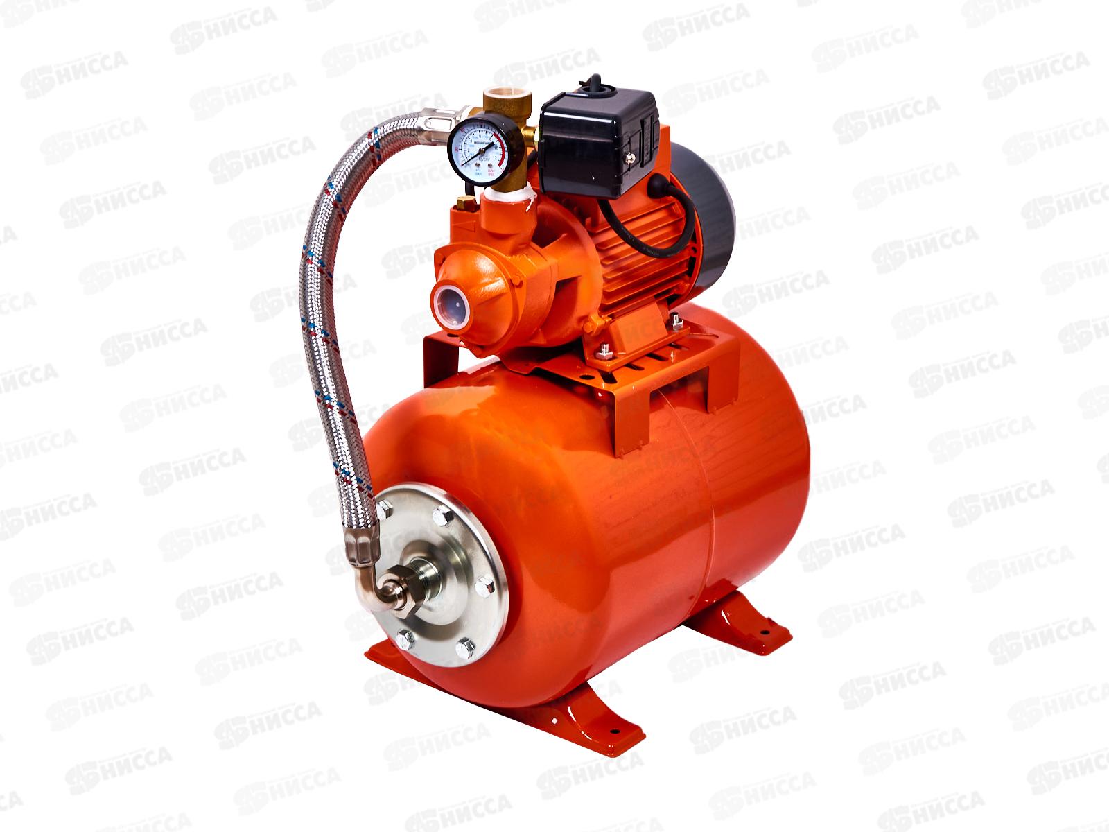 Насосная станция 500Вт, 8м/32м, 24л, Максимальная производительнсть: 3000л/ч, Кратон AWP-500PI   *2