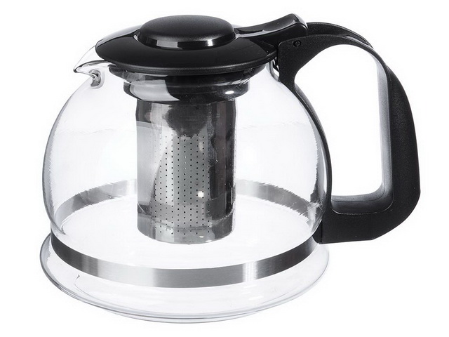 Чайник заварочный стеклянный 1,5л 850-101 г