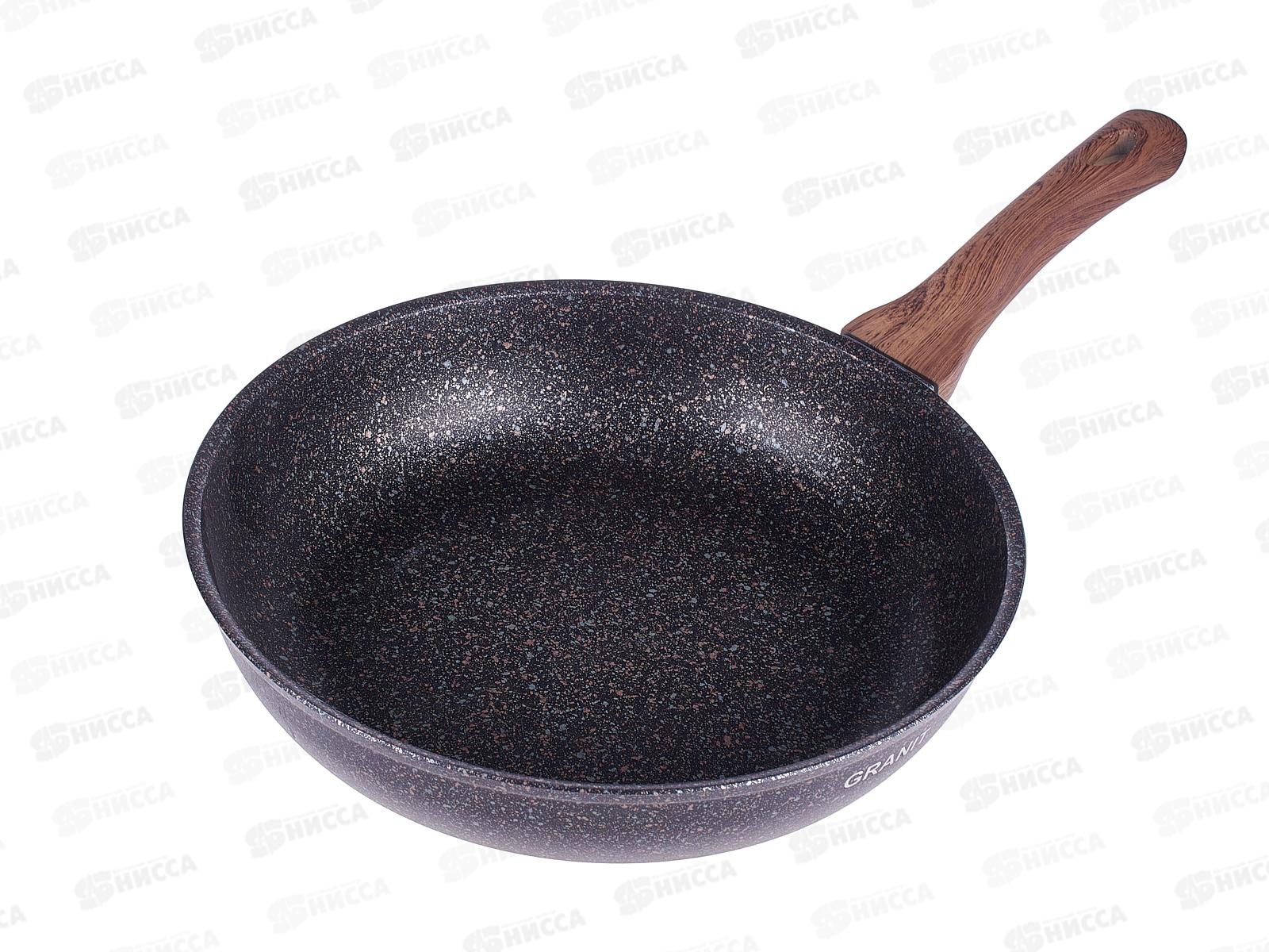 Сковорода 280мм с ручкой антипригарное покрытие Granit ultra сго280а *4