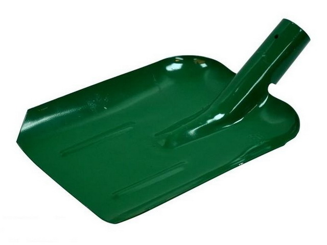 Лопата совковая ЛСП с ребрами жесткости , без черенка    *10
