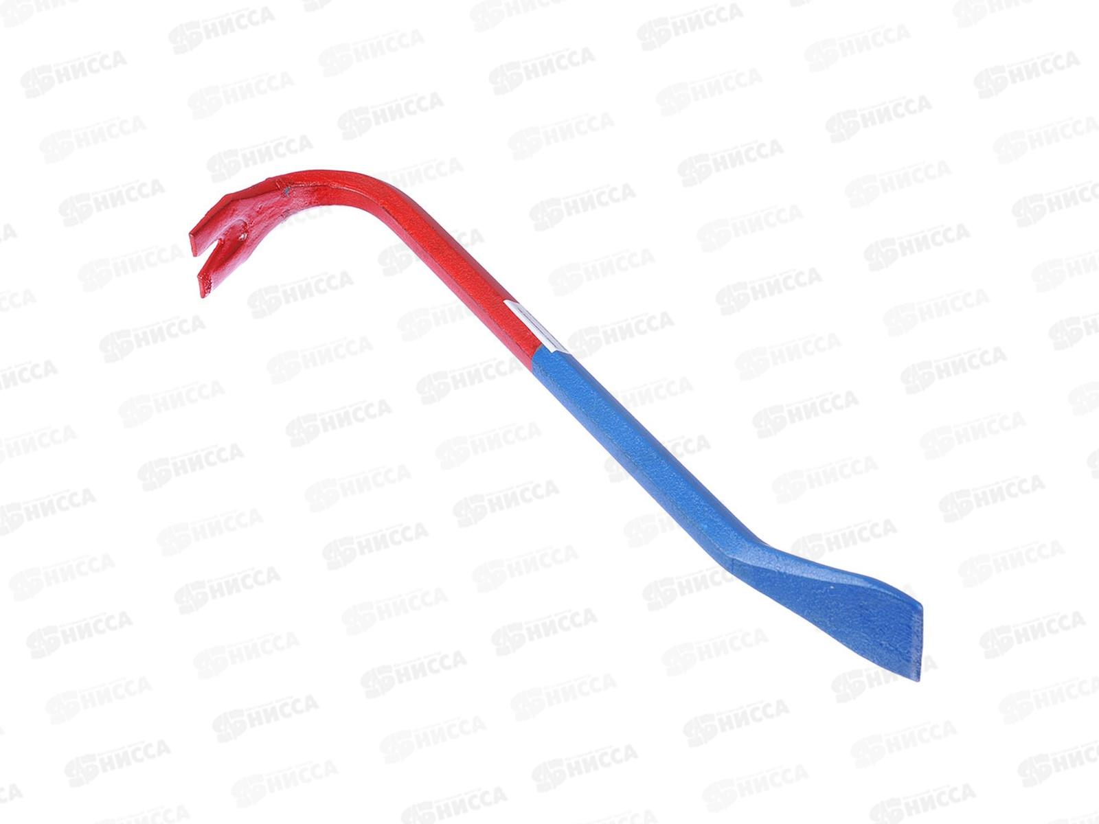 Гвоздодер с сине-красной ручкой 30см 668-707 г