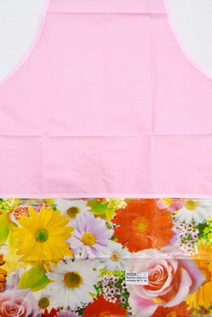 Фартук женский клеенка 58*71 Ф3 передник