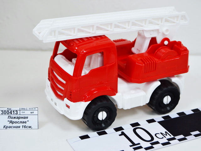 Пожарная &quotЯрослав&quot Красная 16см, И-5185 *20