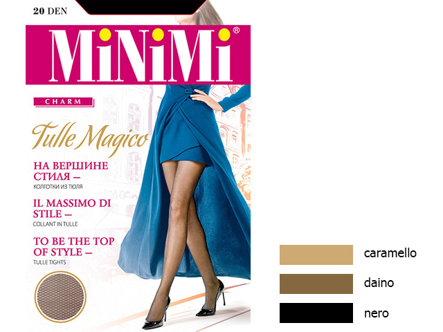 Minimi колготки Tulle Magico (nero, II)