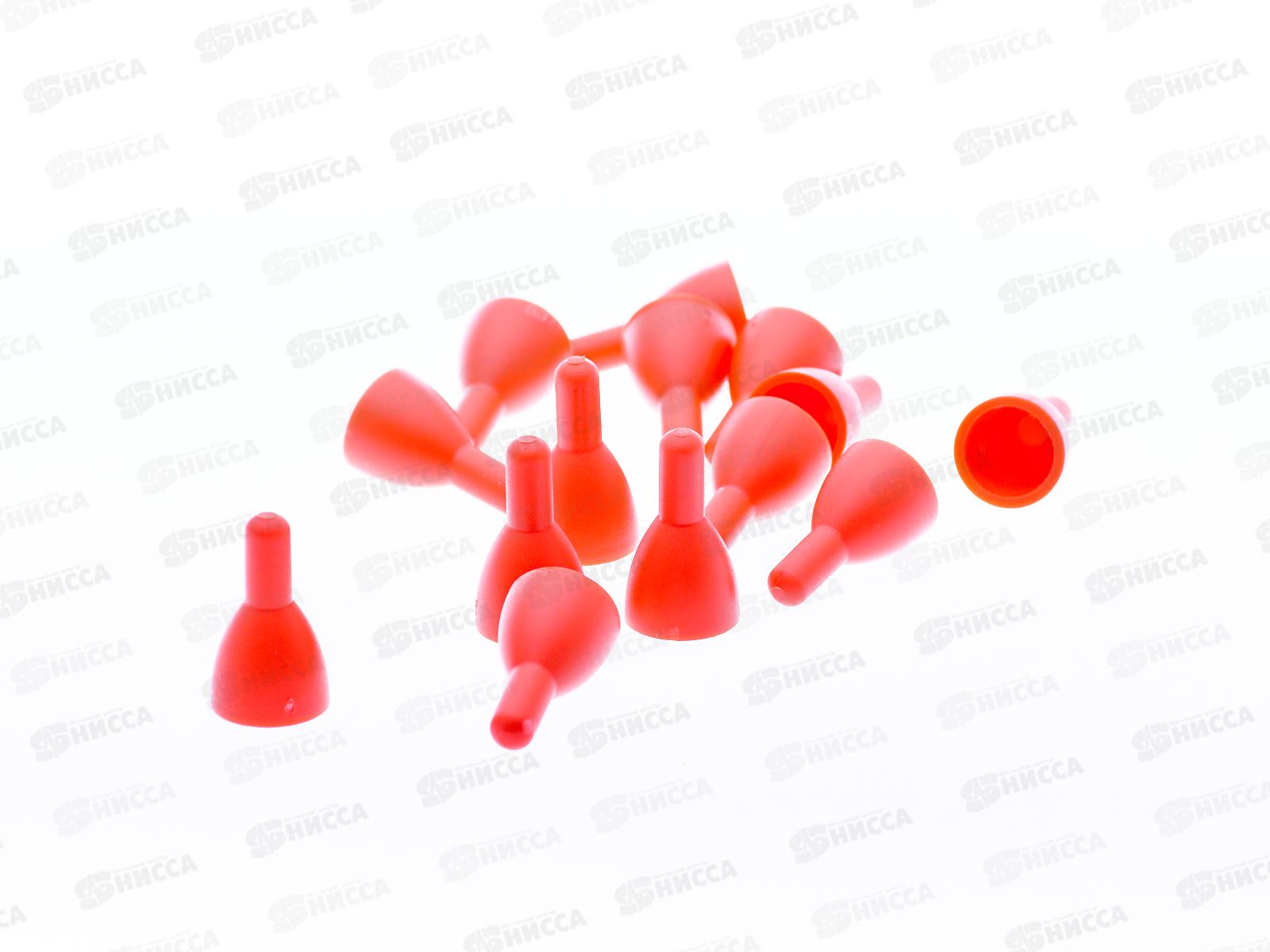 Фишка пластиковая для настольных игр, ИН-3332 Красная фасовка 100шт *50