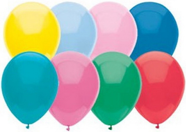 Набор шаров Пастель ассорти 25см, 50шт, 1111-0102