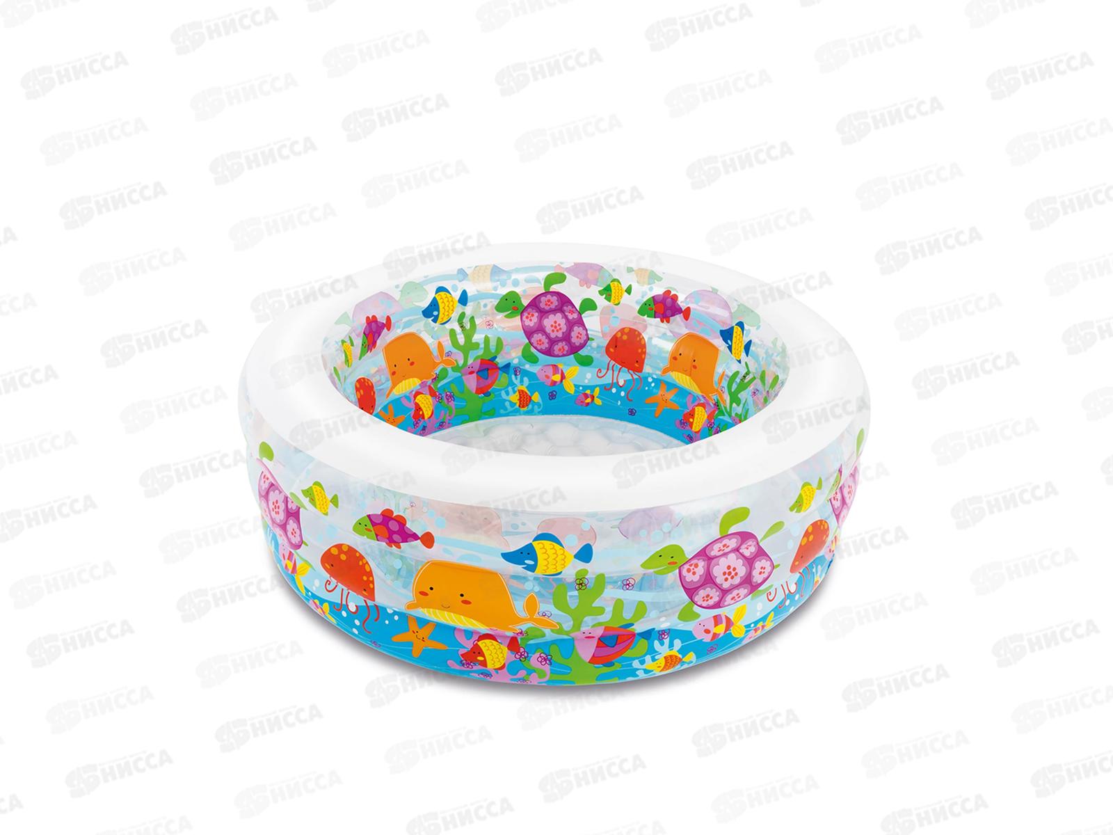 Бассейн 58480 (152*56см) Аквариум от 6лет INTEX  *3