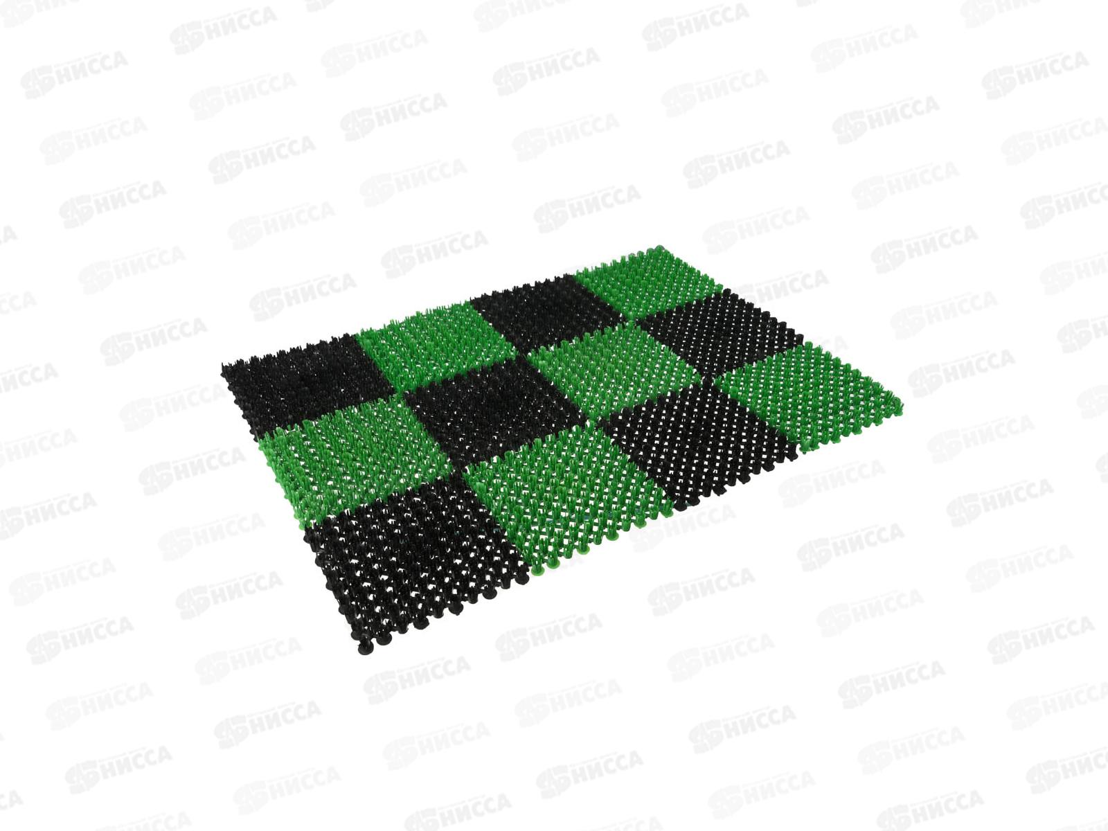 Коврик ТРАВКА 42*56 черно-зеленый SUNSTER *10