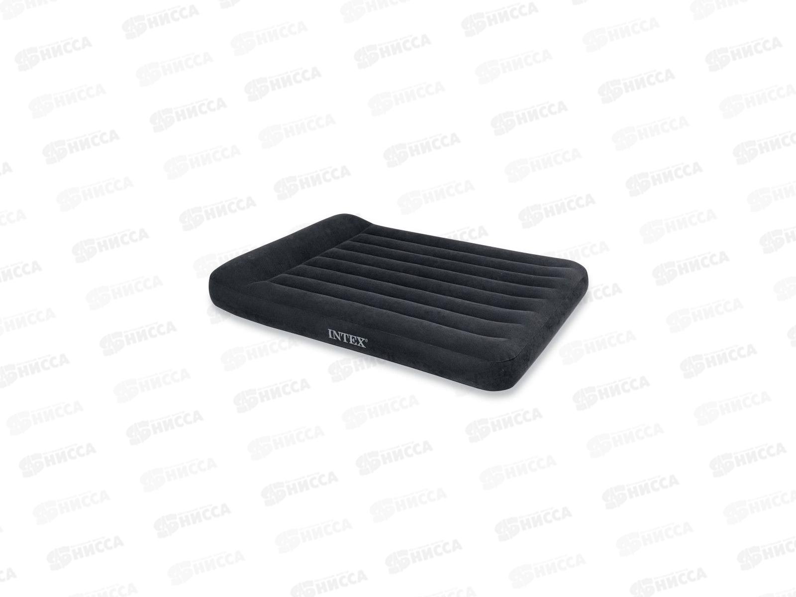Кровать надувная 64148 137*191*25см насос подголовник INTEX  *3