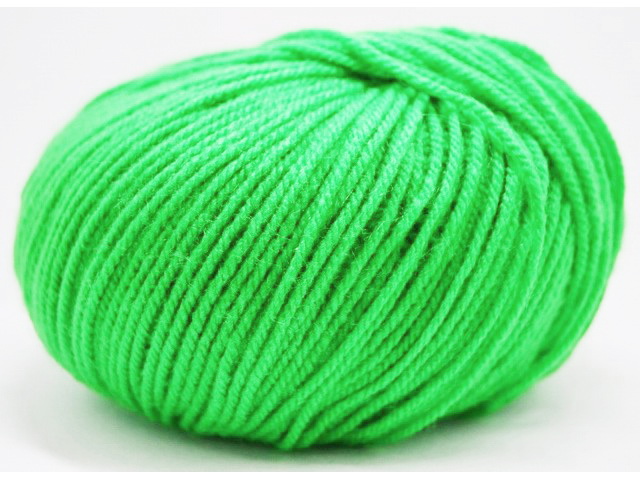 Пряжа Карамелька акрил 100% 50гр 175м лимон незрелый *10