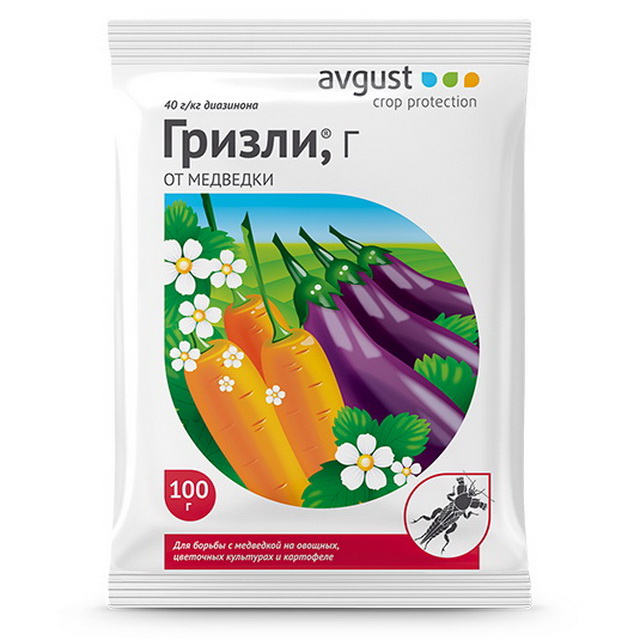 ГРИЗЛИ 100гр от медведки  *70 СРОК до 07.26