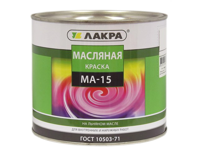 Краска Лакра МА-15 салатовый 1,9кг, ДО 02.26г *6  1165 Л