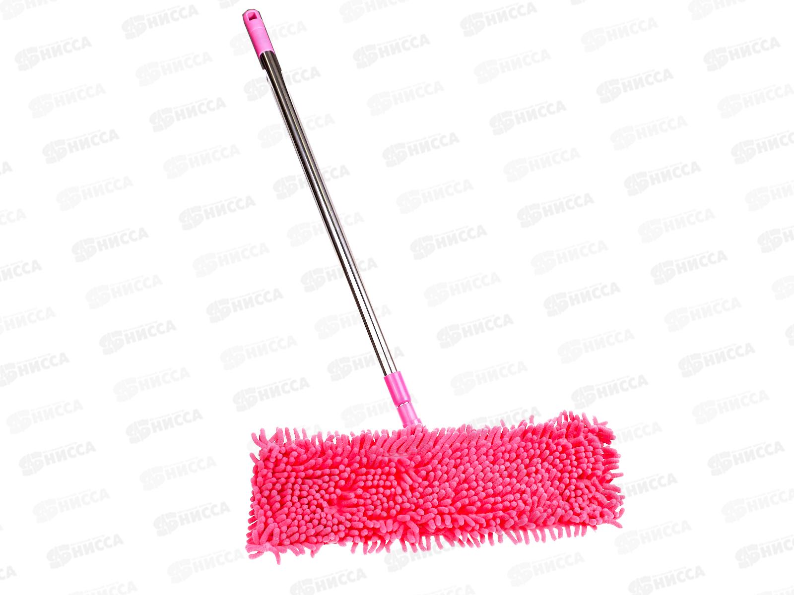 Швабра VETTA с насадкой из микрофибры, телескопическая ручка, букли 120см NP-7212 444-269  г
