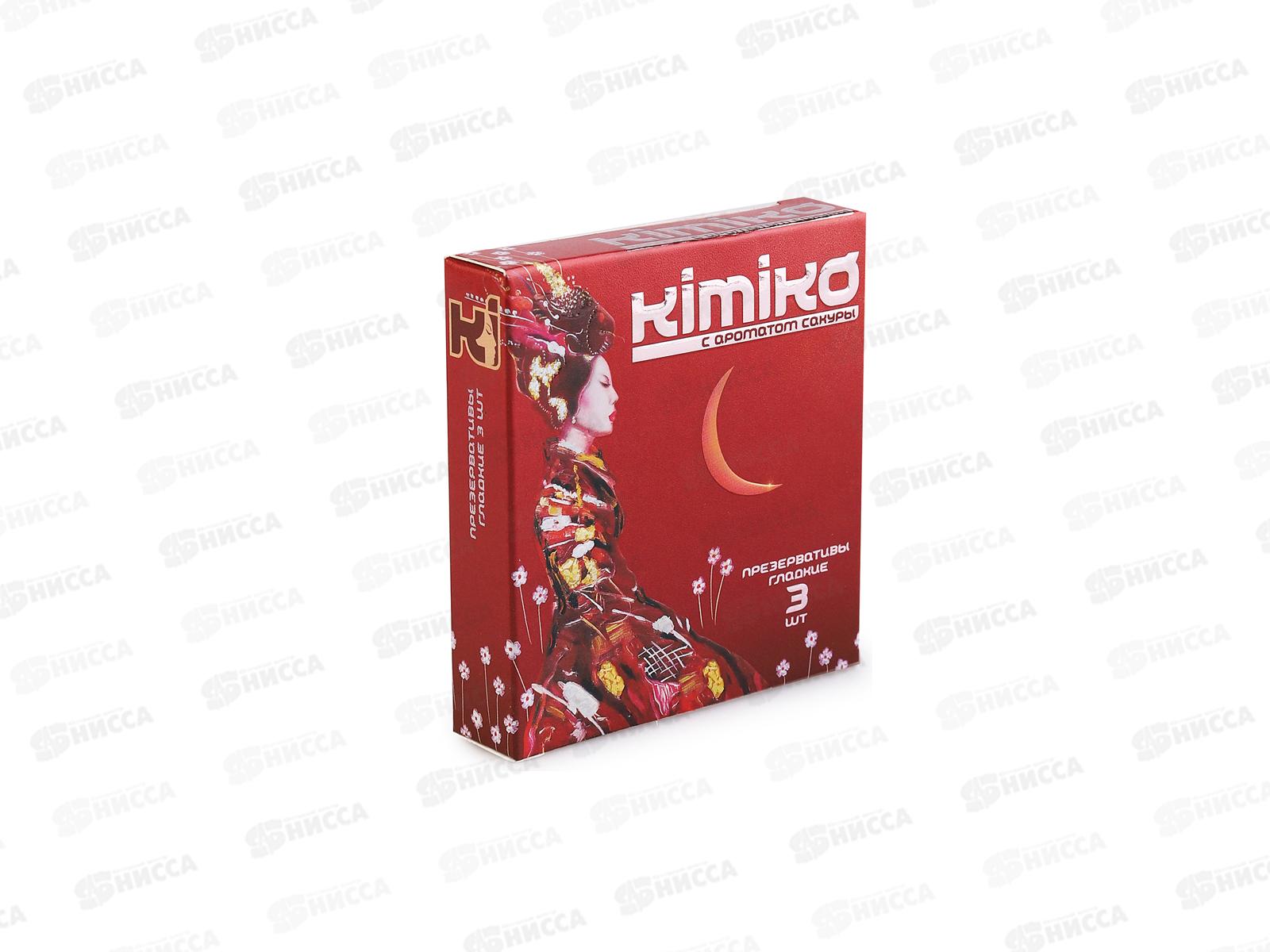 Презервативы KIMIKO №3 с ароматом сакуры *1/12