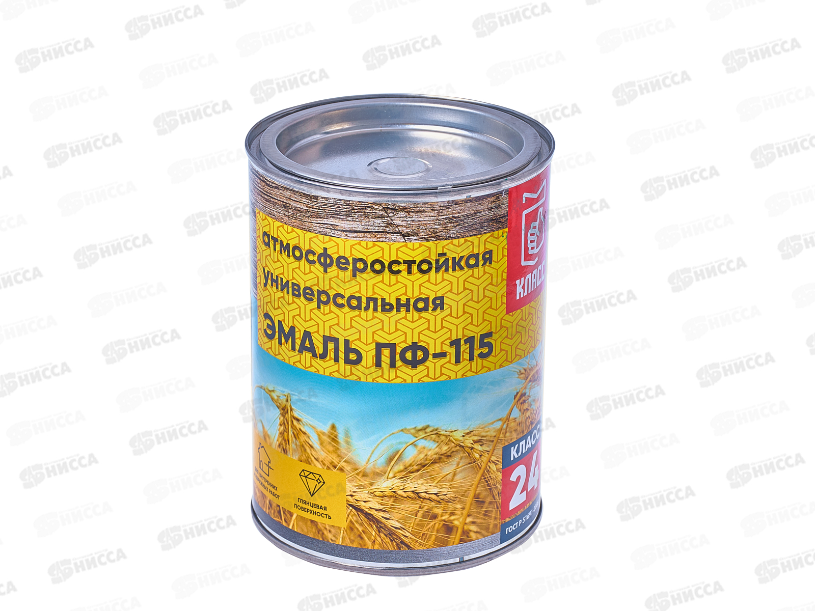 ЭМАЛЬ ПФ-115 красный 0,9кг Класс-24 *6