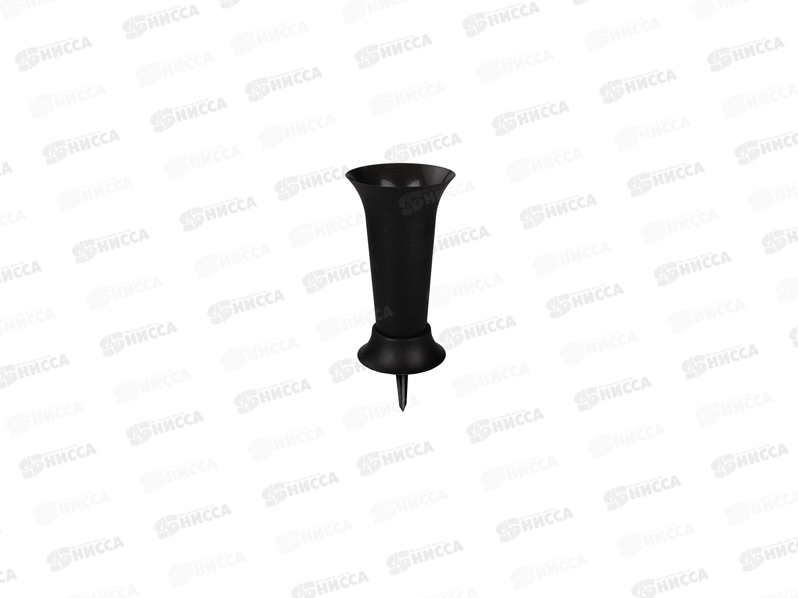 Ваза для цветов под срезку Д190мм В410мм черный М5143 *12