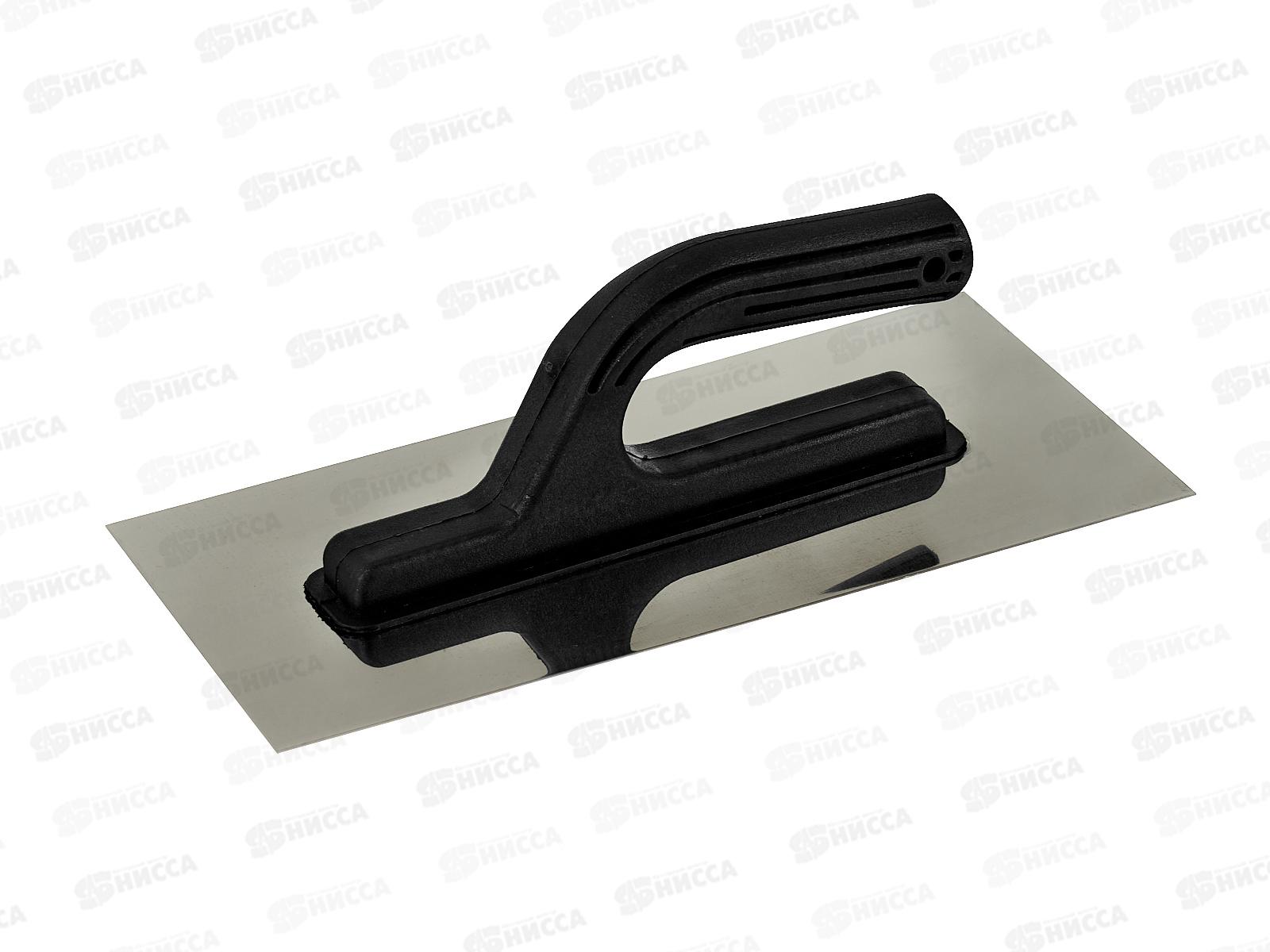 Кельма нержавеющая 130х270мм, пластмассовая рукоятка, T4P 1411101 *30