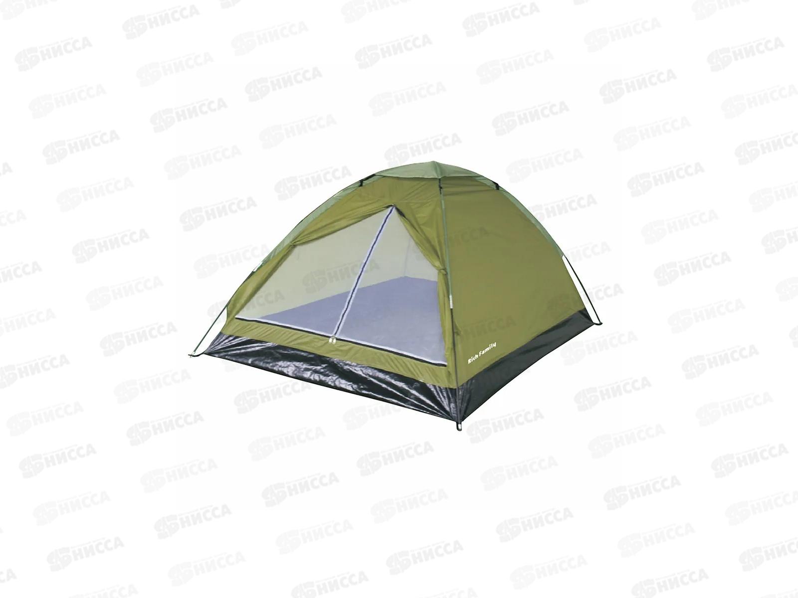 Палатка  туристическая 2 местная 155578 (200х150х110) &quotRich Family&quotгб