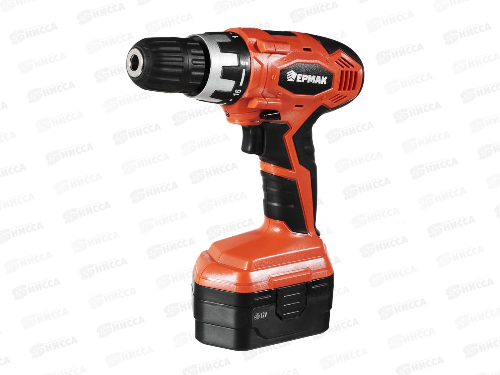 ДРЕЛЬ шуруповерт аккумуляторный ДША-12С ЕРМАК 646-212  г