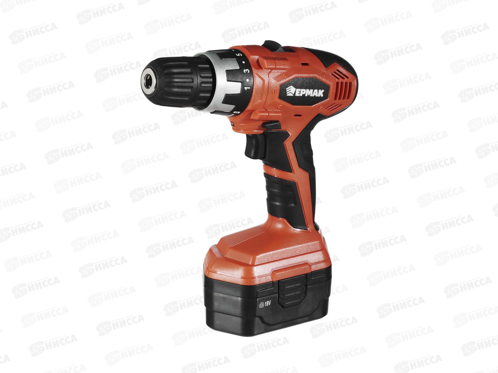 ДРЕЛЬ шуроповерт аккумуляторный ДША-18-2/ДКС  ЕРМАК 646-214 г
