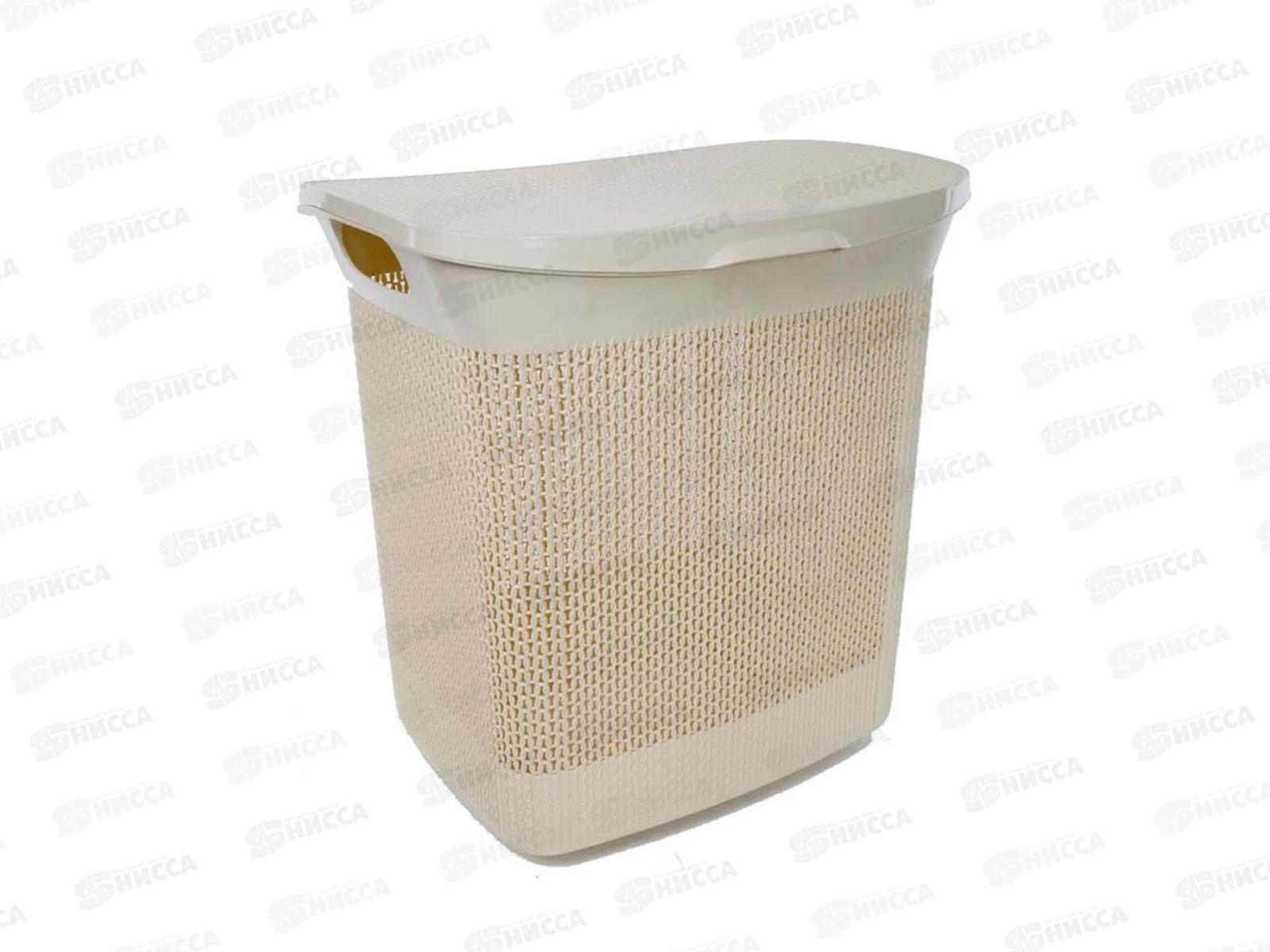 Корзина 35л для белья Ажур BQ4100 *3