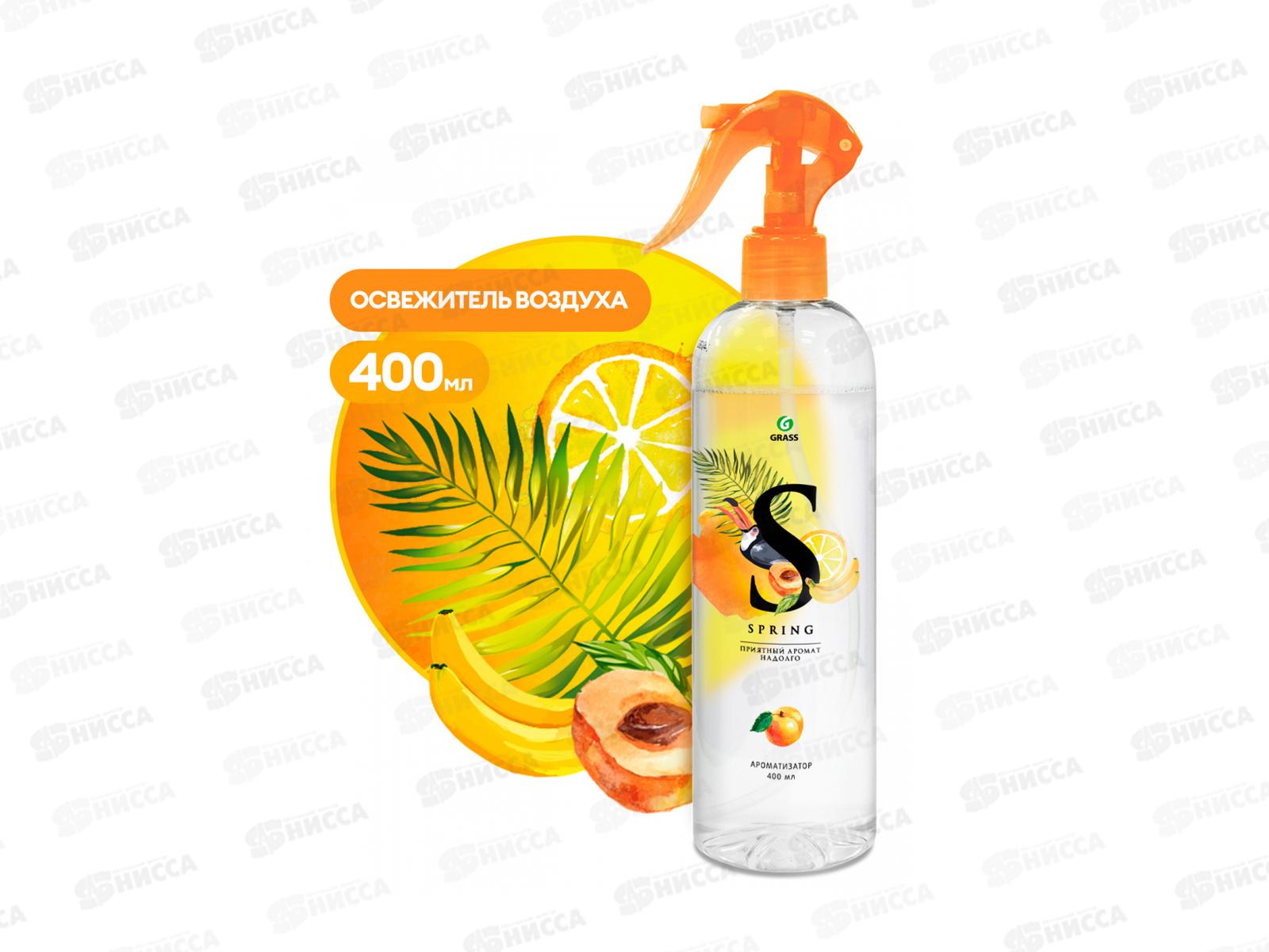 Ароматизатор Spring спрей 400мл  *6  125116 (освежитель воздуха)