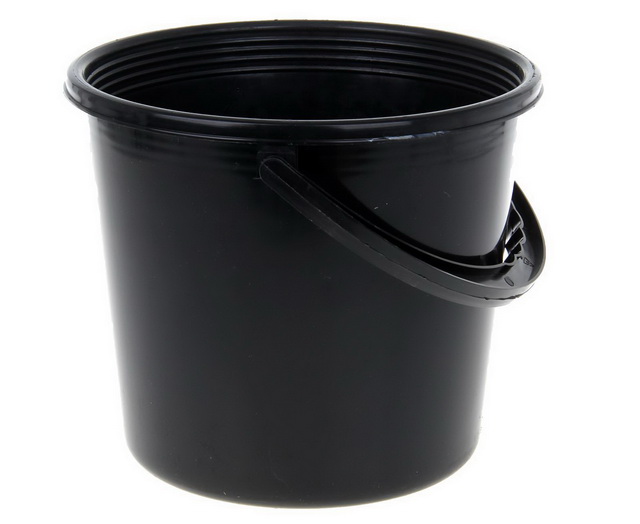 Ведро 5л садовое черный *20 (Ангора)