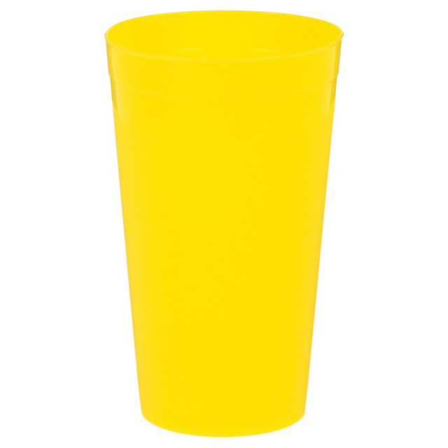 Стакан 0,4л желтый *60 (Ангора)