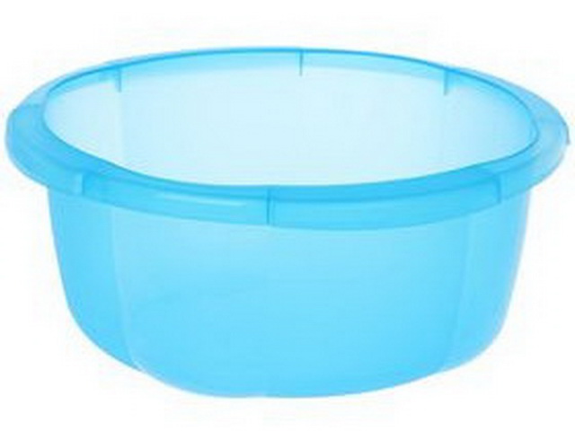 Таз 12,5л Космея голубой *10 (Ангора)