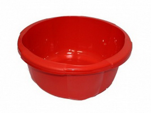 Таз 12,5л Космея красный *10 (Ангора)