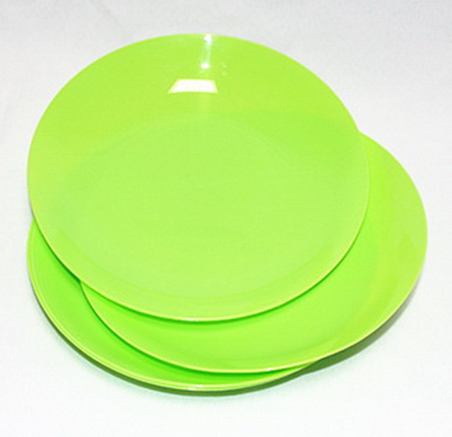 Тарелка d=190мм салатовая *60 (Ангора)