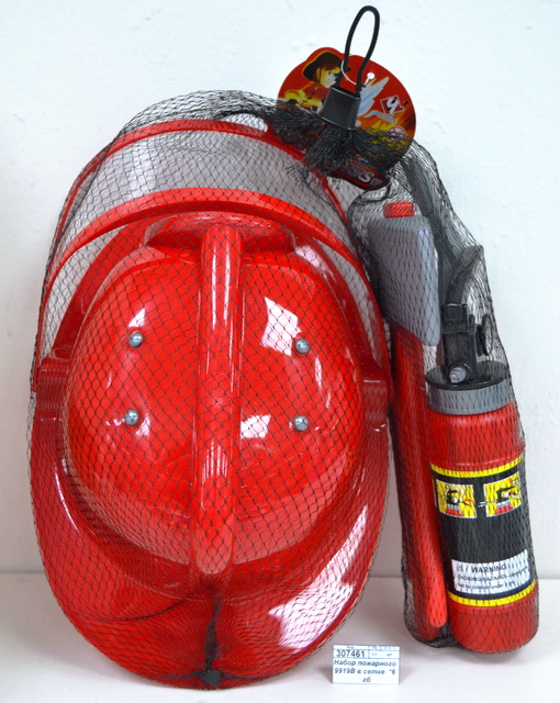 Набор пожарного 9919В в сетке  *6  гб