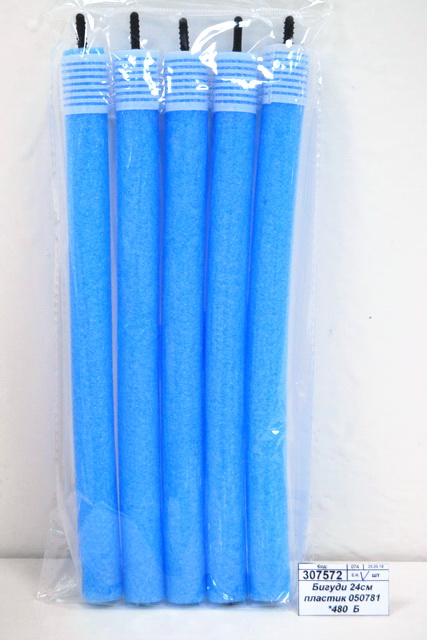 Бигуди 24см пластик 050781 Н-1165 *480  Б