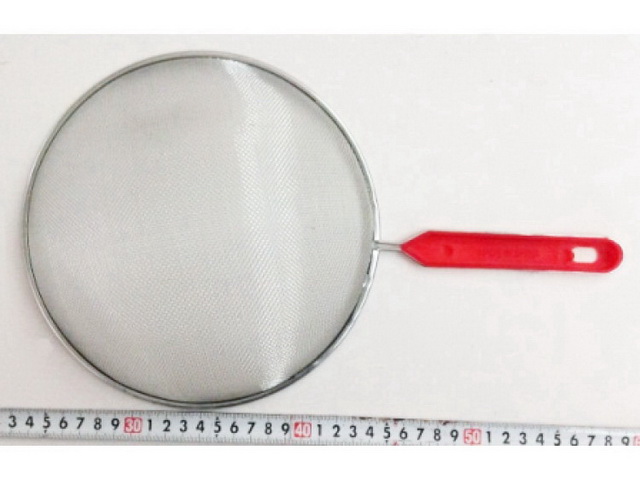 Сито 21см  металлическое с пластиковой ручкой (003256)  Ж