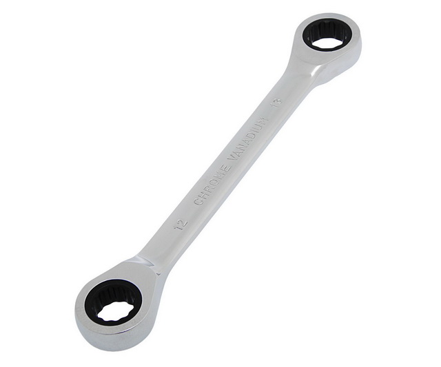 Ключ гаечный накидной трещоточный 12*13мм TUNDRA 2354090