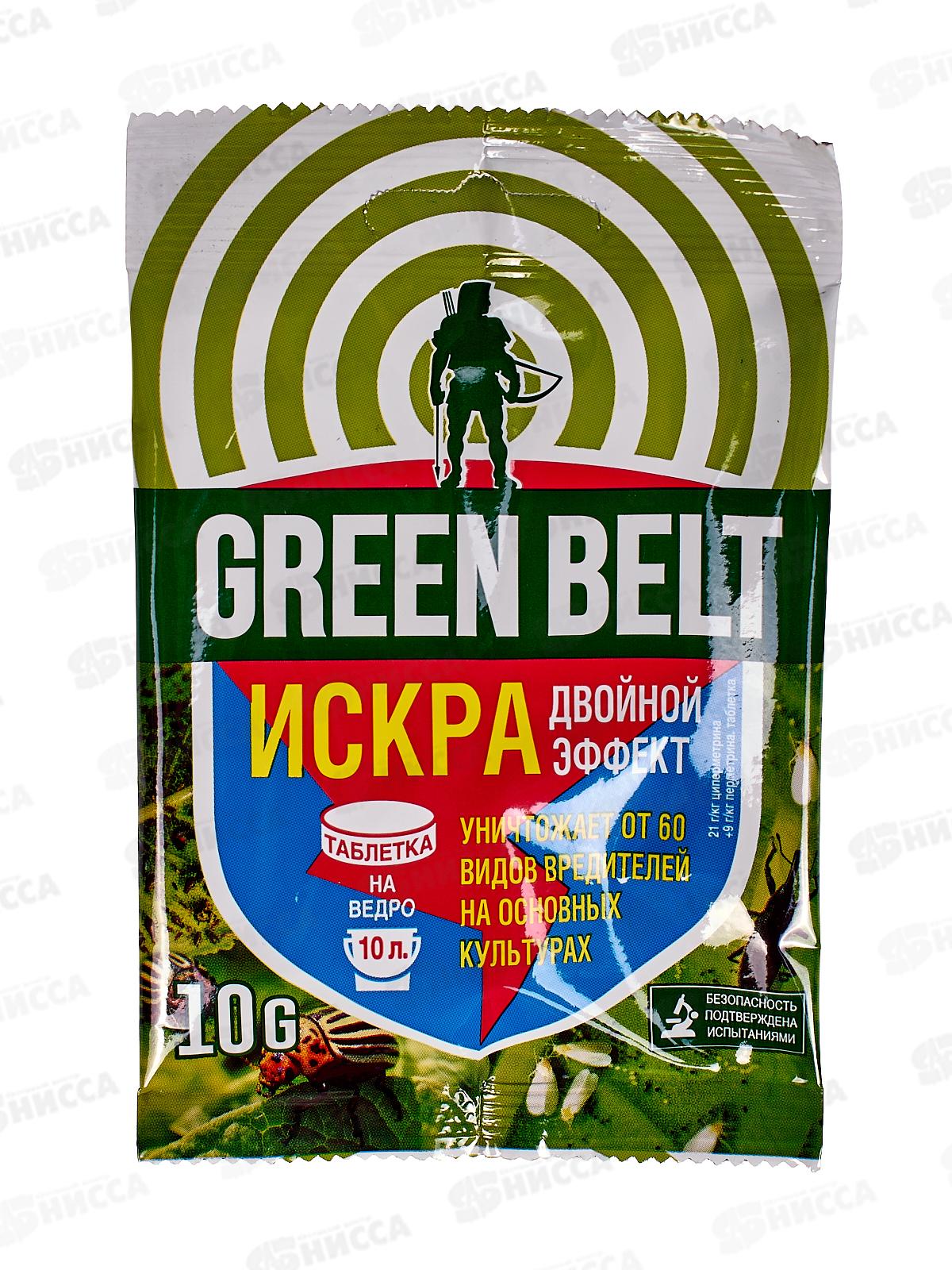 Искра таблетка пакет 10гр от насекомых-вредителей (тли, моли, колорадского жука, долгоносиков, плодожорок и др. ) /350