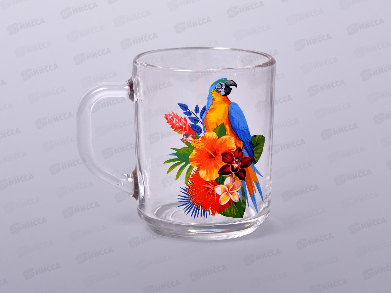 Кружка &quotGreen tea&quot (Тропические птицы) 200см3 *20 1335