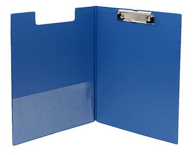 Планшет А4 LAMARK синий 2,4мм с крышкой,0607  *50