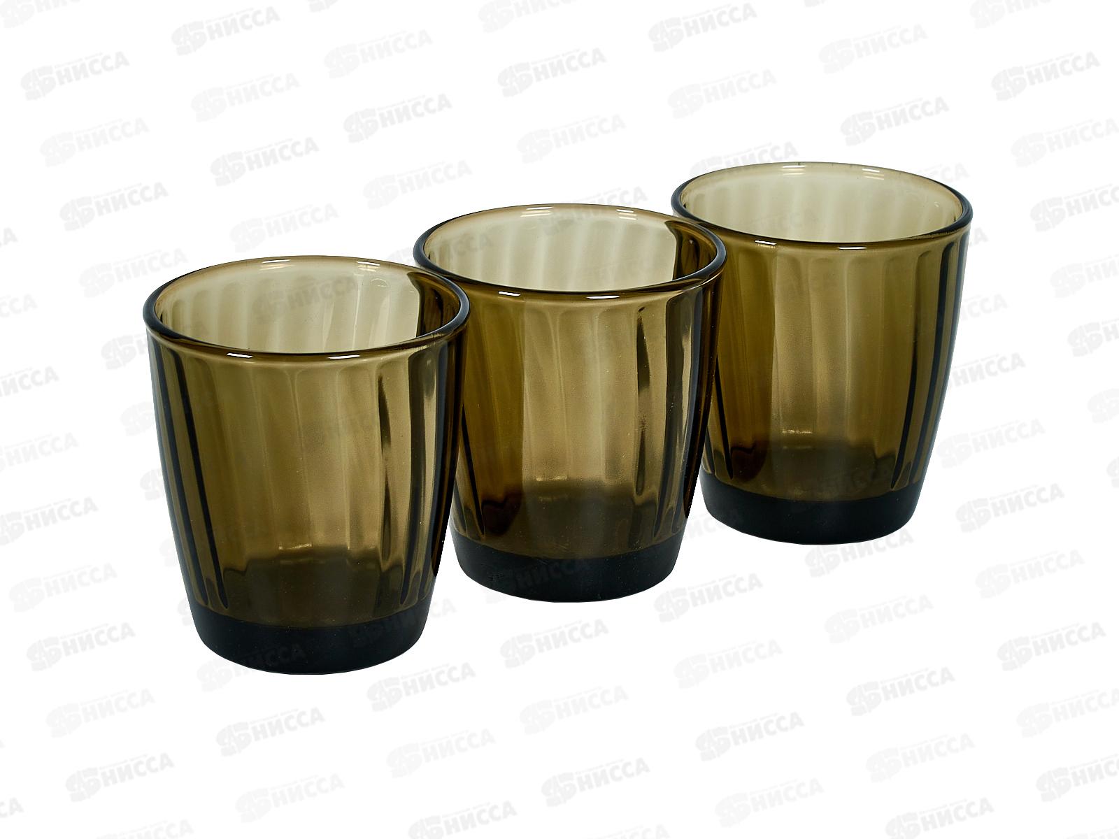 Набор стаканов 3шт &quotELICA&quot дымка 62221 360мл *8