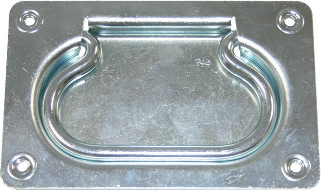 Ручка откидная скрытая 140*90 цинк *20