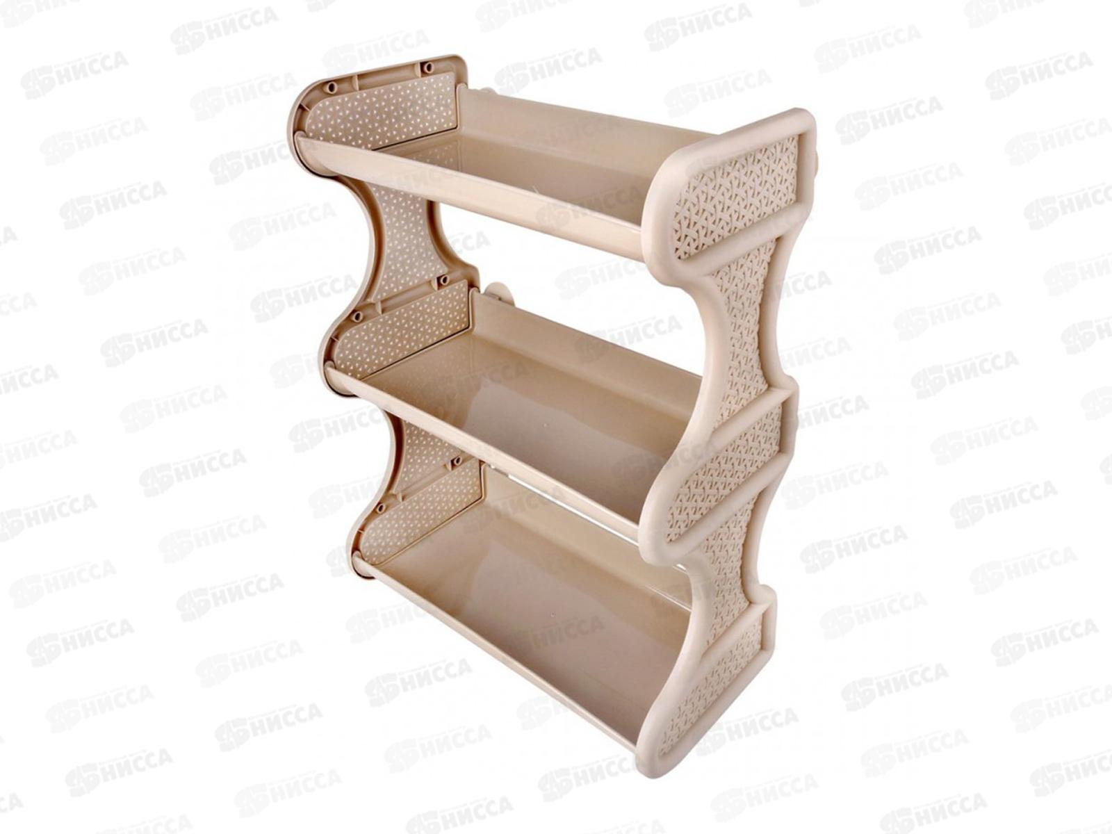 Полка навесная 3х-секционная Ажур  BQ1685 *27