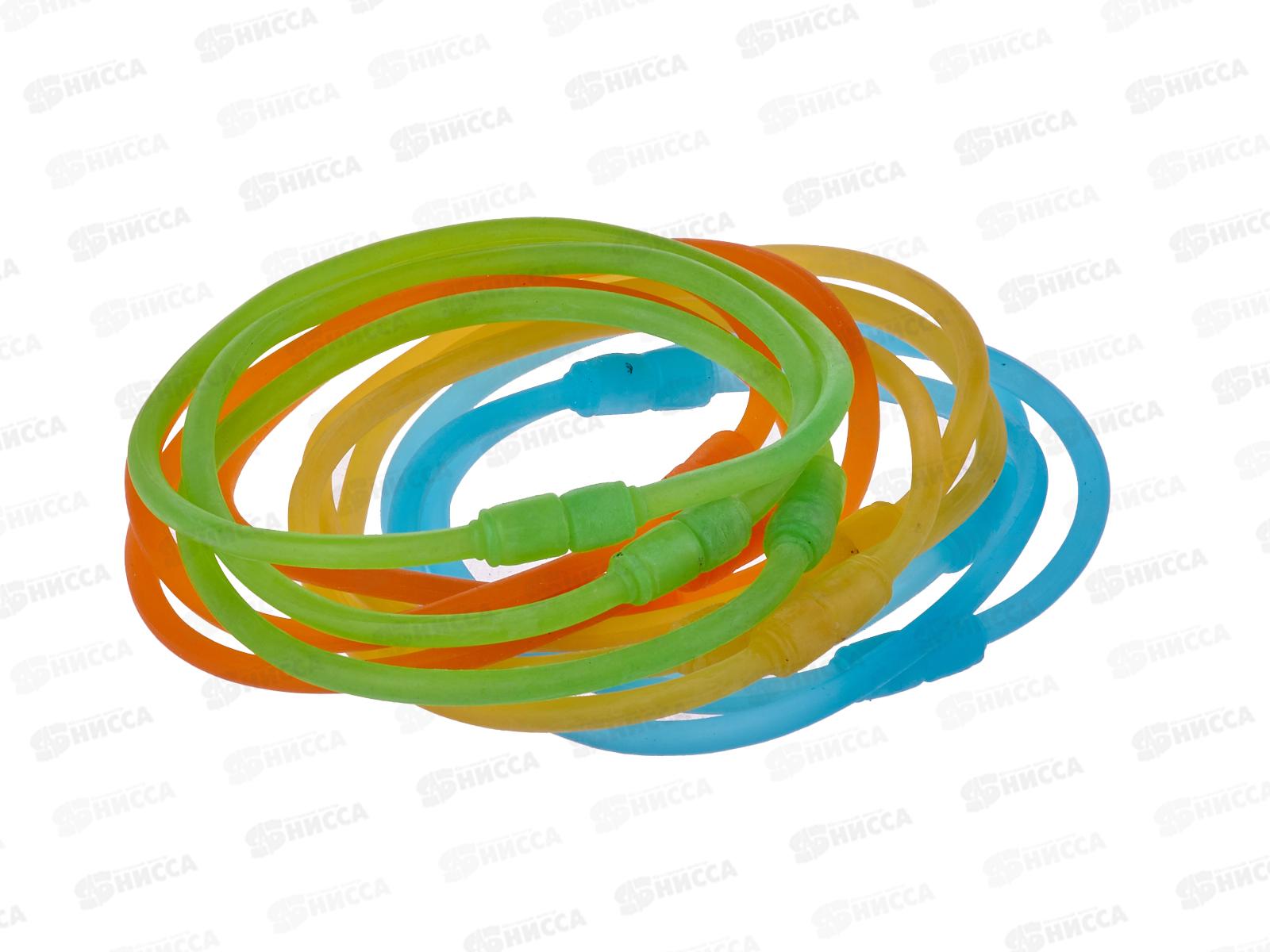 Браслет фосфорный пластиковый 034966 *12  Б