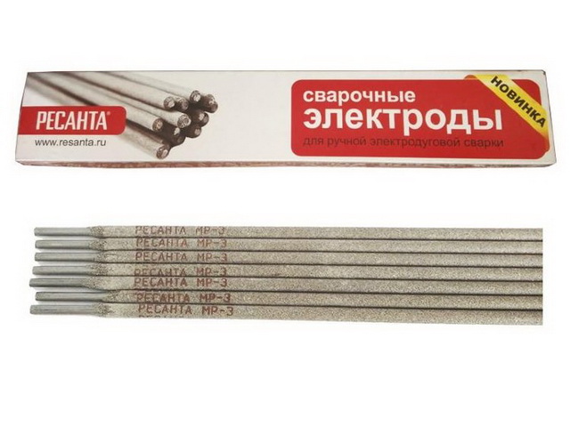 Электроды Ресанта МР-3 Ф4,0 Пачка 1кг *12