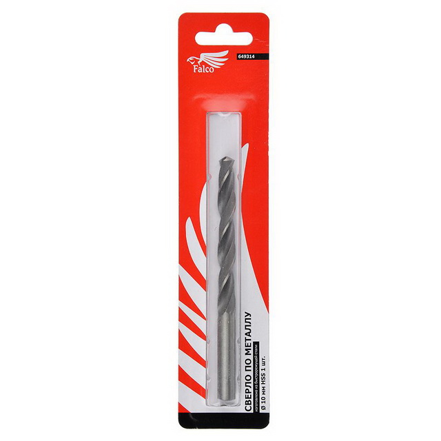 Сверло по металлу HSS 10мм 1шт 649-314 г