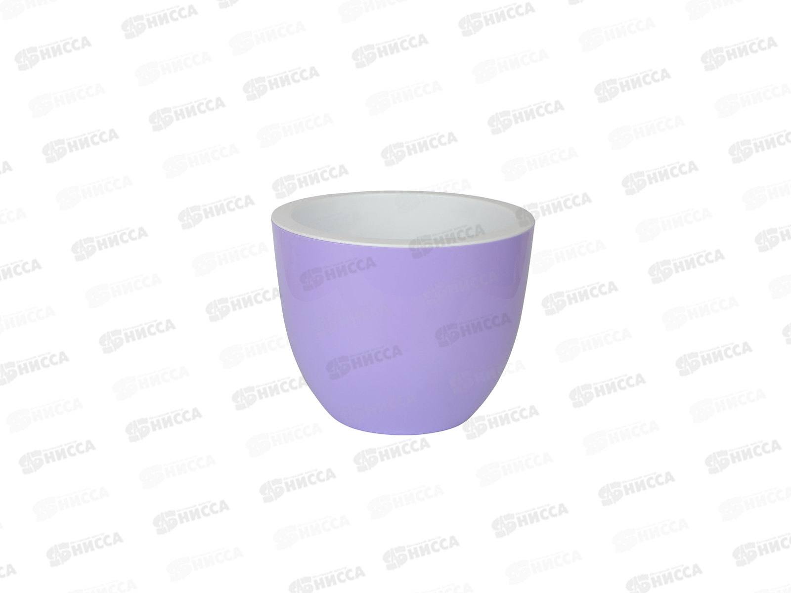 Горшок для цветов Орион 6л с поддоном Лавандовый  *4